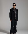 3001 Outdoor windbreaker with down lining black 3001 Outdoor windbreaker with down lining black