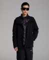 3001 Outdoor windbreaker with down lining black 3001 Outdoor windbreaker with down lining black