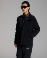 3001 Outdoor windbreaker with down lining black 3001 Outdoor windbreaker with down lining black