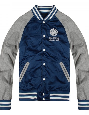 086 blue bomber jacket