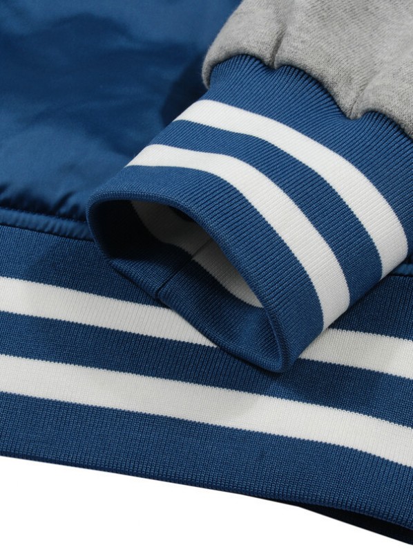 086 blue bomber jacket