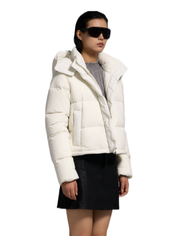 Women's Solid Puffer Down Jacket Women's Solid Puffer Down Jacket