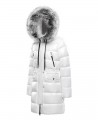 Long Duck Down Jacket With Fur Long Duck Down Jacket With Fur