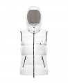 Short Down Vest with Hoodie Short Down Vest with Hoodie