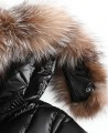 women long down jacket with real fox fur women long down jacket with real fox fur