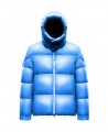 Two-tone puffy down jacket Two-tone puffy down jacket