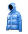 Two-tone puffy down jacket Two-tone puffy down jacket