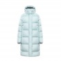 Blue Long Duck Down Jacket