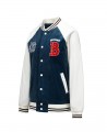 Corduroy embroidered letter jacket Corduroy embroidered letter jacket