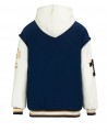 Preppy baseball uniform with hoodie Preppy baseball uniform with hoodie