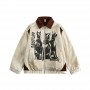 men spring denim jacket