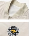 men spring white bomber men spring white bomber