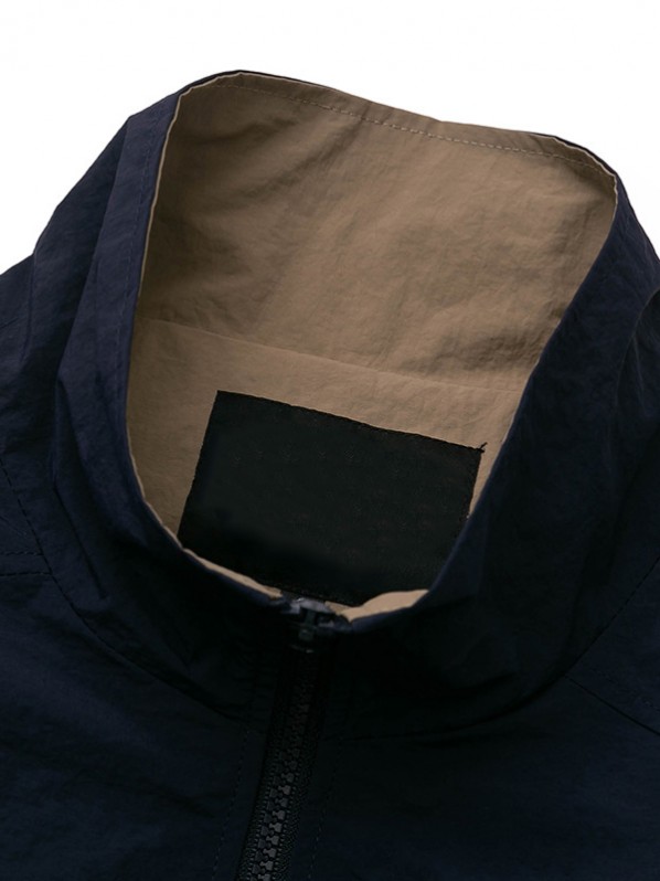 Spring stand-up collar jacket Spring stand-up collar jacket