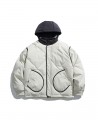 Quilted jacket with hoodie Quilted jacket with hoodie