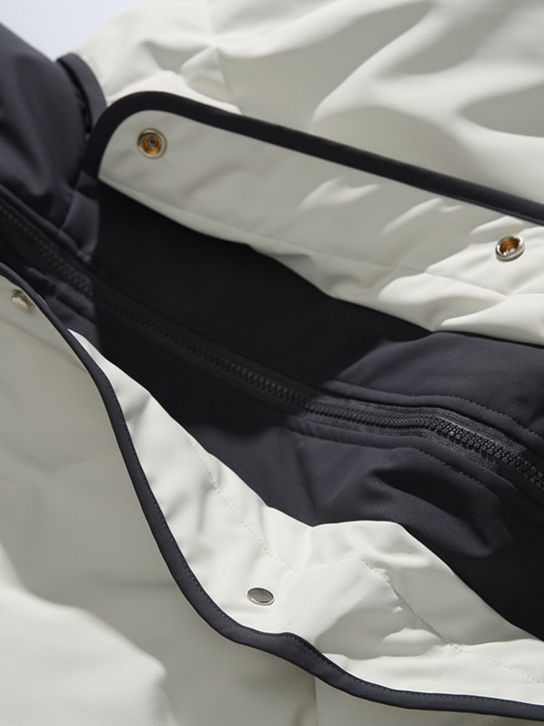 Quilted jacket with hoodie Quilted jacket with hoodie