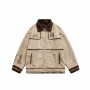 Suede letter jacket fall