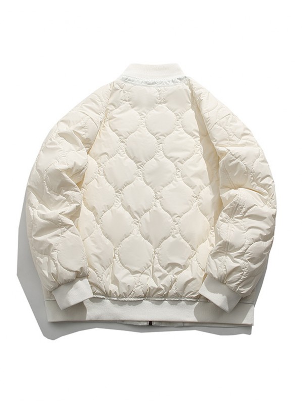Puffer quilted stand-up collar down jacket Puffer quilted stand-up collar down jacket