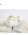Puffer quilted stand-up collar down jacket Puffer quilted stand-up collar down jacket