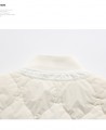 Puffer quilted stand-up collar down jacket Puffer quilted stand-up collar down jacket