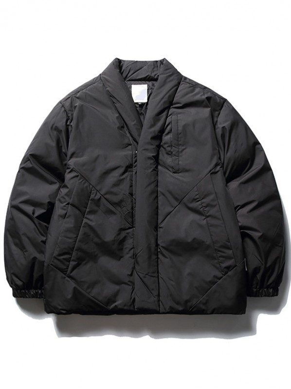Black luxury down jacket Black luxury down jacket