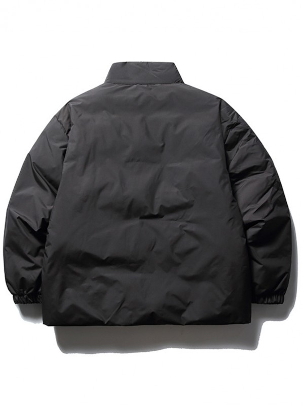 Black luxury down jacket Black luxury down jacket