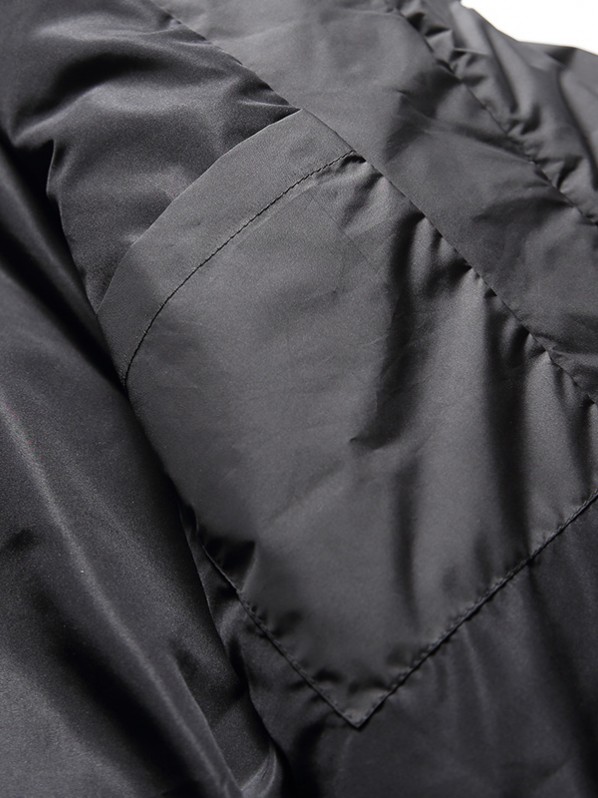 Black luxury down jacket Black luxury down jacket