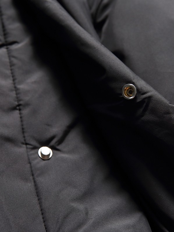Black luxury down jacket Black luxury down jacket