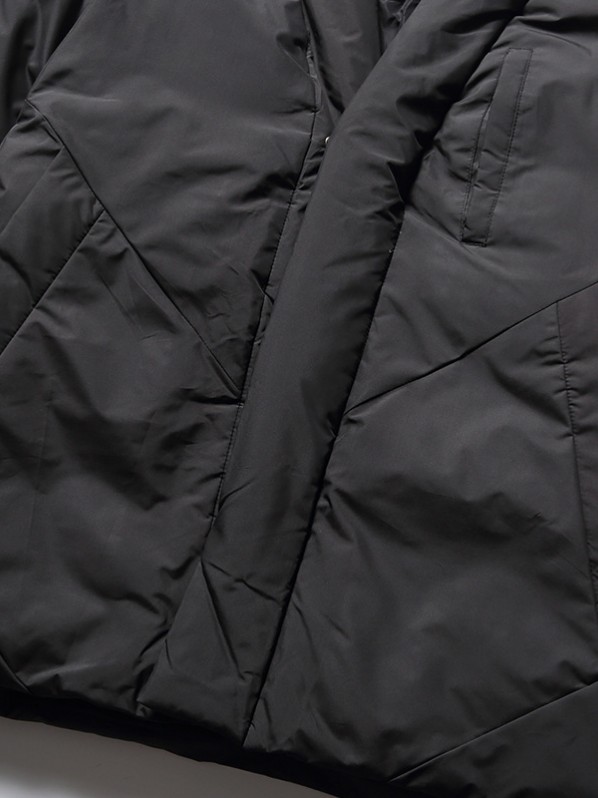 Black luxury down jacket Black luxury down jacket
