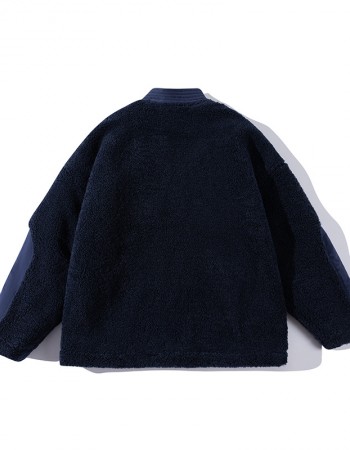 Simple polar fleece jacket