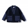 Simple polar fleece jacket