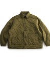 Green quilted shirt style cotton jacket Green quilted shirt style cotton jacket