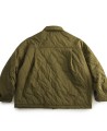 Green quilted shirt style cotton jacket Green quilted shirt style cotton jacket