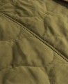 Green quilted shirt style cotton jacket Green quilted shirt style cotton jacket