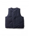 Blue short down vest Blue short down vest