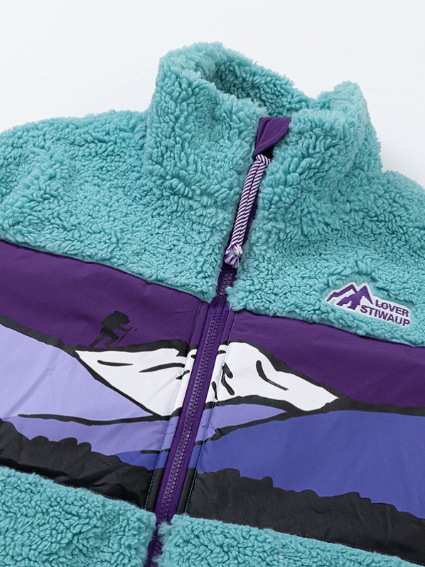 Blue polar fleece jacket Blue polar fleece jacket