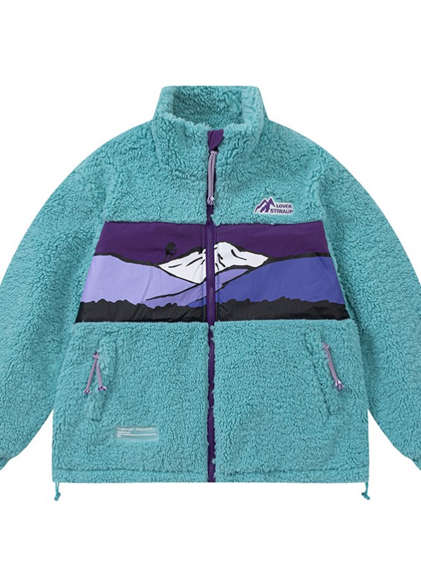 Blue polar fleece jacket Blue polar fleece jacket