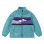 Blue polar fleece jacket