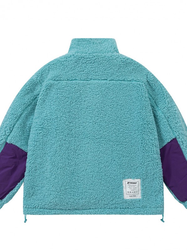 Blue polar fleece jacket Blue polar fleece jacket