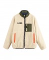 Fleece jacket with large pockets Fleece jacket with large pockets