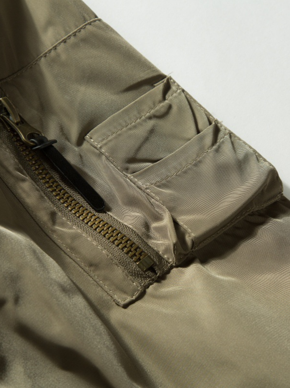 Military green baseball jacket Military green baseball jacket