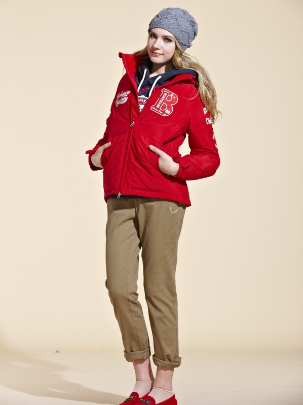 Red women padded Red women padded