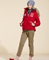 Red women padded Red women padded