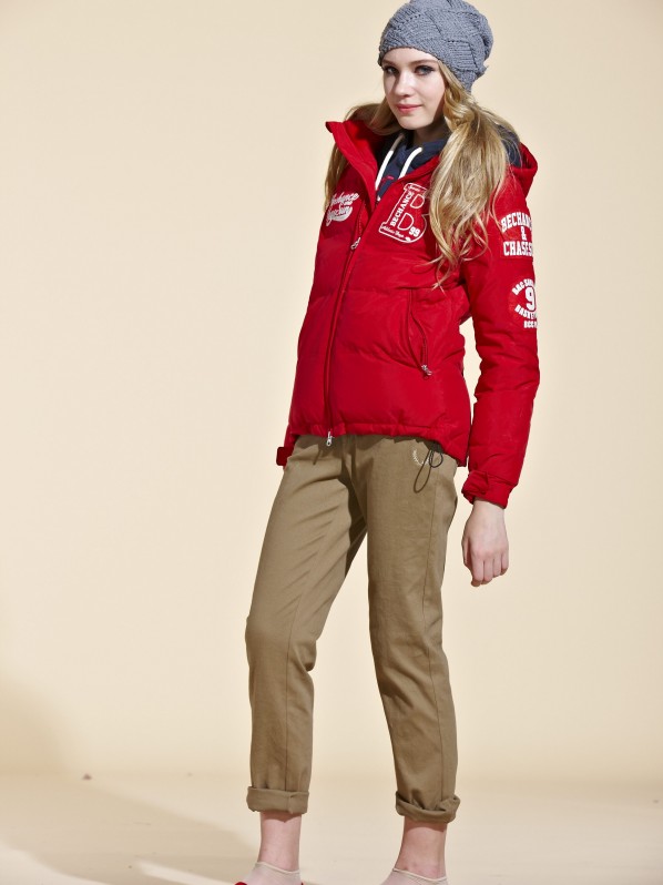 Red women padded Red women padded