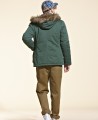 Green stylish parka Green stylish parka