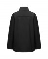 Black jacket with standing collar Black jacket with standing collar