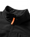 Black jacket with standing collar Black jacket with standing collar