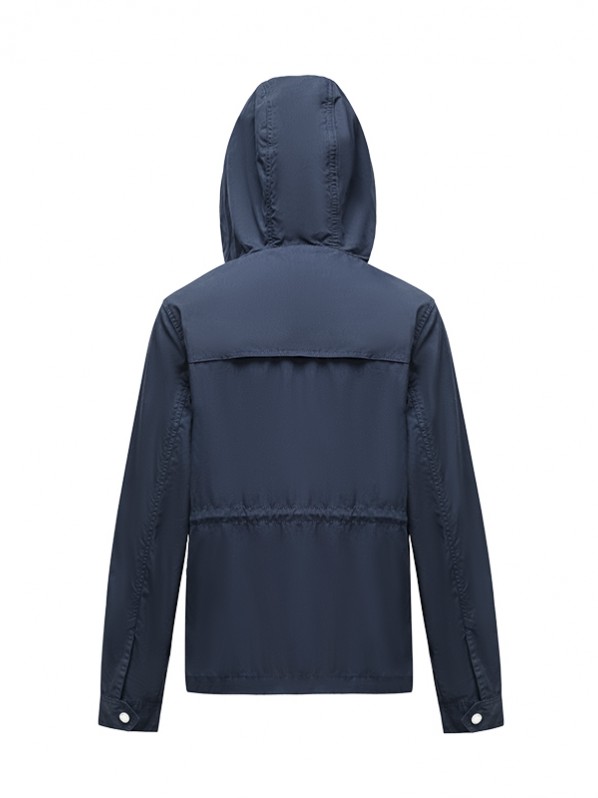 Navy Windbreaker Outdoor Jacket Navy Windbreaker Outdoor Jacket