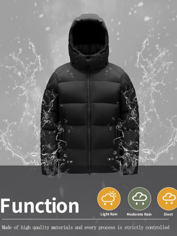 2306 Short Duck Down Jacket Black 2306 Short Duck Down Jacket Black