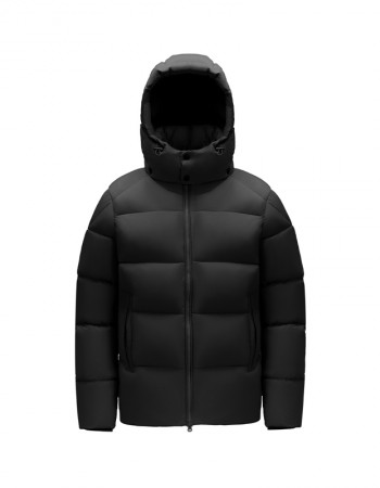 2306 Short Duck Down  Jacket Black