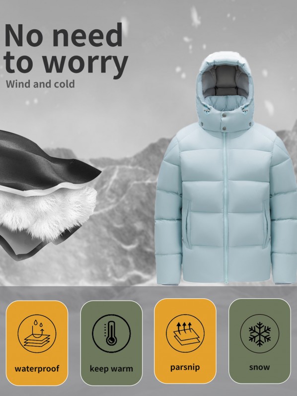 2306 Short Duck Down Jacket Blue 2306 Short Duck Down Jacket Blue